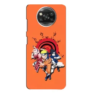 Naruto Anime Чехлы для Сяоми Поко X3 (AlphaPrint) (команда Наруто)