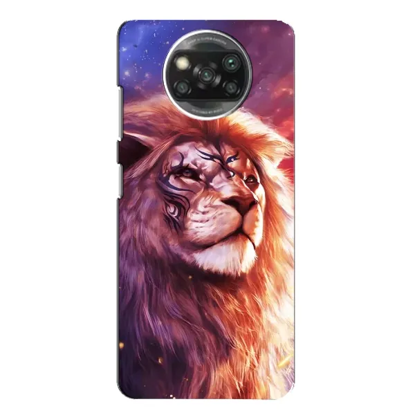 Чохол з принтом «Красочний Лев» для Xiaomi POCO X3 Чохол з принтом «Красочний Лев» для Xiaomi POCO X3