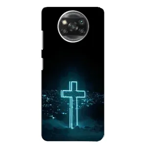 Християнські Чохли для Xiaomi POCO X3 (AlphaPrint) (Хрест і місто)
