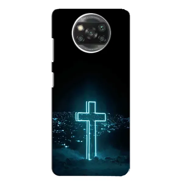 Чехол с принтом «Крест и город» для Xiaomi POCO X3
