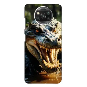 Чохол з картинкою 'Хижаки' для Xiaomi POCO X3 (Небезпечний крокодил)