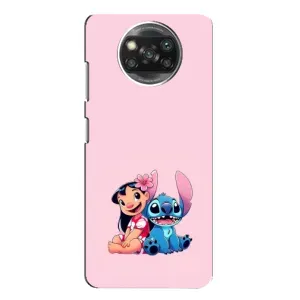 Чехол с принтом Стич на Xiaomi POCO X3 (Лило и Стич)
