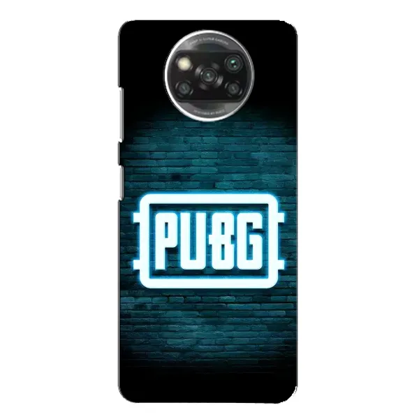Чехол с принтом «Лого PUBG» для Xiaomi POCO X3