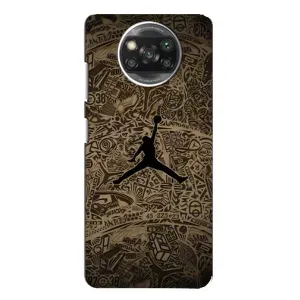 Чехлы для Xiaomi POCO X3 - с картинкой JORDAN (AlphaPrint)