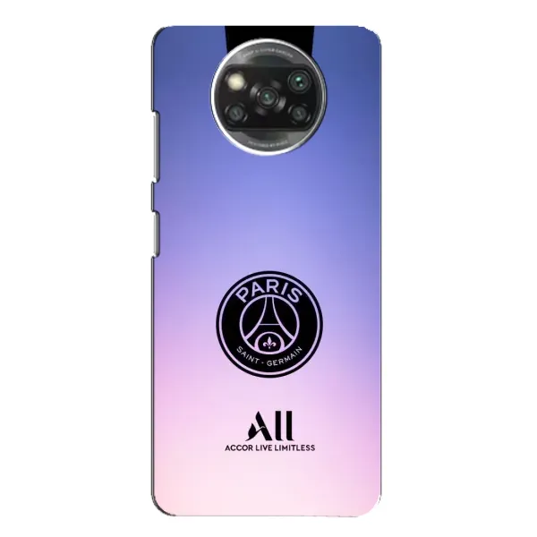 Чехол с принтом «лого PSG» для Xiaomi POCO X3