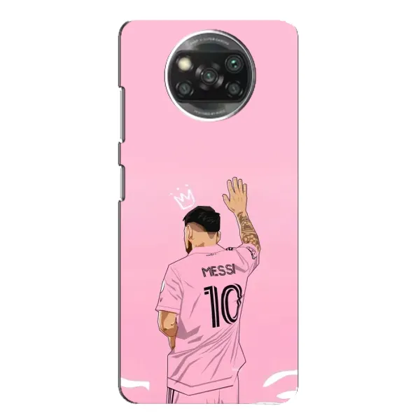Чехол с принтом «Месси Маями» для Xiaomi POCO X3