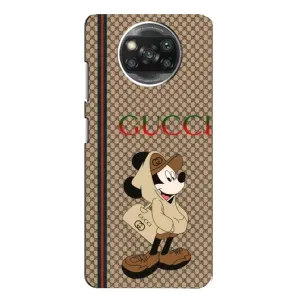 Чехлы ГУЧЧИ для Сяоми Поко X3 (AlphaPrint) (Mickey GUCCI)