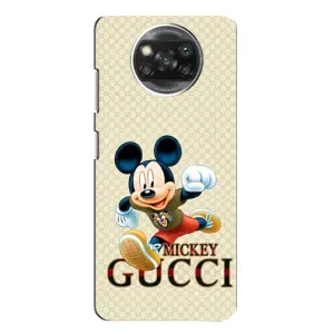 Чехол Disney Mouse Xiaomi POCO X3 (PREMIUMPrint) (Mikki Gucci)
