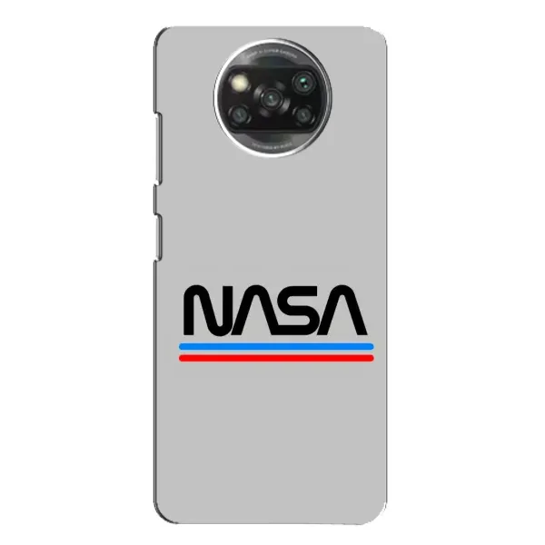 Чехол с принтом «NASA» для Xiaomi POCO X3 Чехол с принтом «NASA» для Xiaomi POCO X3