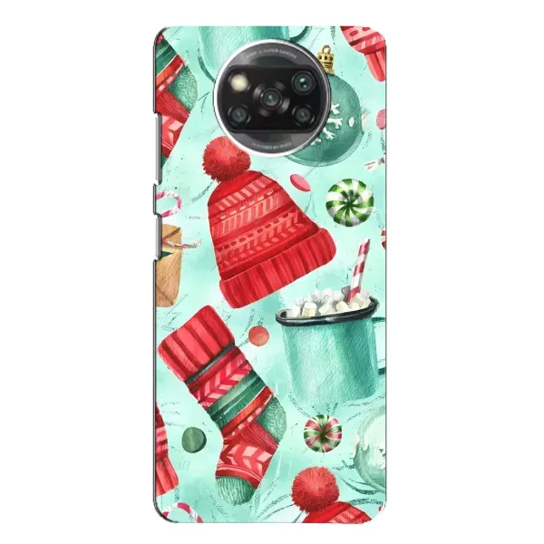Чехол с принтом «Одежда НГ» для Xiaomi POCO X3