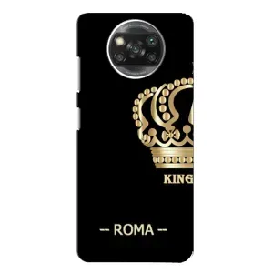 Чехлы для Xiaomi POCO X3 (VPrint) - Футбольные клубы (Roma)
