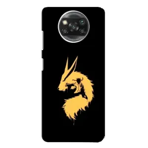 Naruto Anime Чехлы для Сяоми Поко X3 (AlphaPrint) (силуэт Курама Наруто)