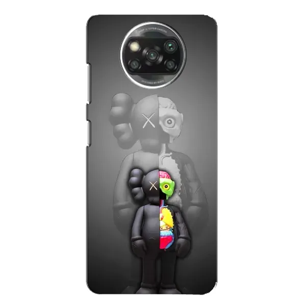 Чехол с принтом «Тело Bearbrick» для Xiaomi POCO X3