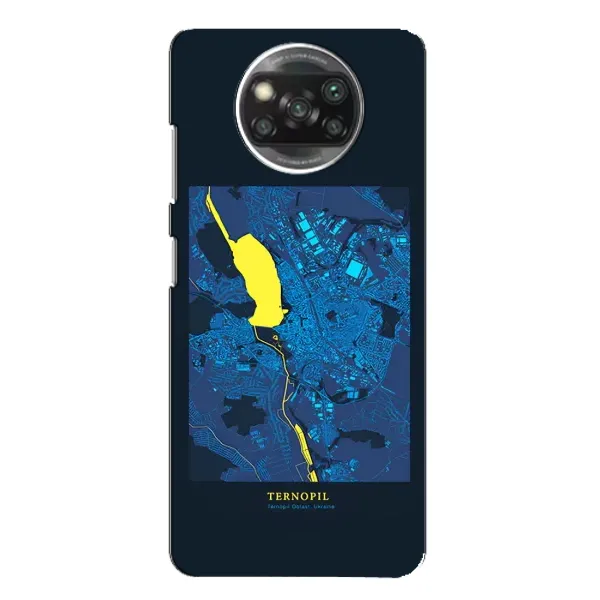 Чехол с принтом «Тернополь» для Xiaomi POCO X3
