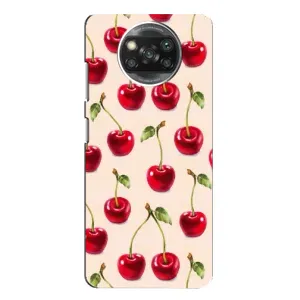 Чехлы с Фруктами для Xiaomi POCO X3 (VPrint) (Вишня)