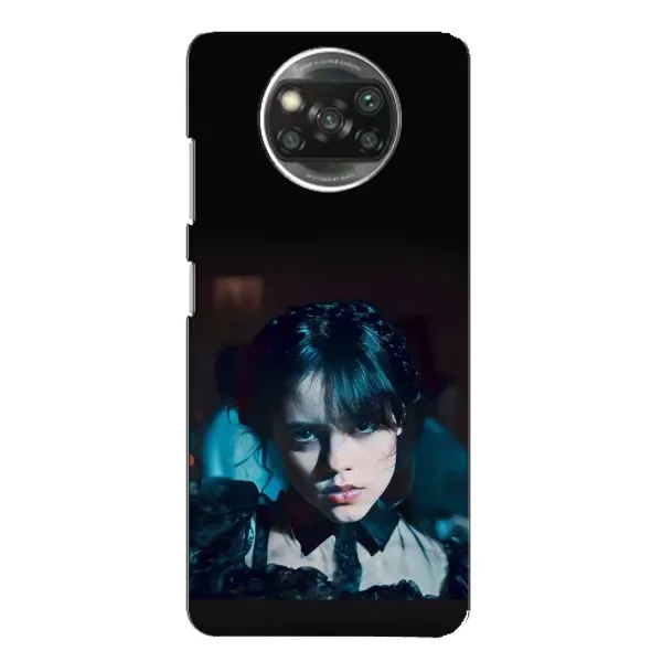 Чохол з принтом «погляд Венздей» для Xiaomi POCO X3
