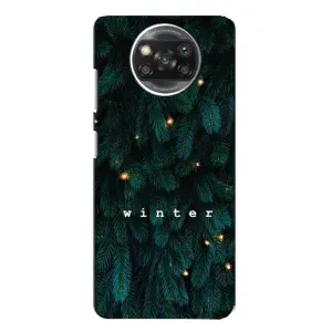 Новогодние, Праздничные Чехлы для Xiaomi POCO X3 - 2024 год (Winter)