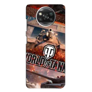 Чехлы с тематикой Киберспорт для Xiaomi POCO X3 (VPrint) (World of Tanks)