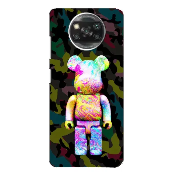 Чехол с принтом «Яркий Bearbrick» для Xiaomi POCO X3
