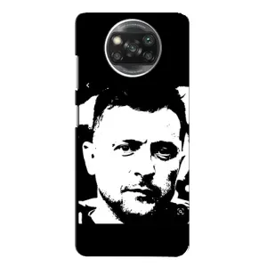 Чехол для Xiaomi POCO X3 (AlphaPrint - с принтом Зеленского) (Зеленский АРТ)