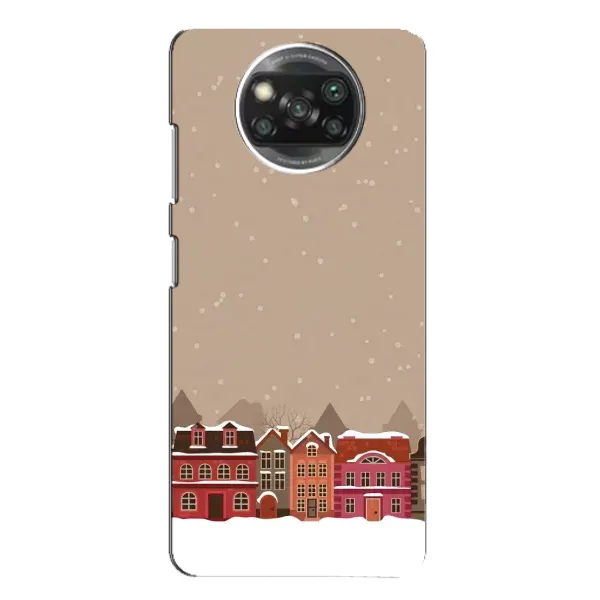 Чехол с принтом «Зимний город» для Xiaomi POCO X3