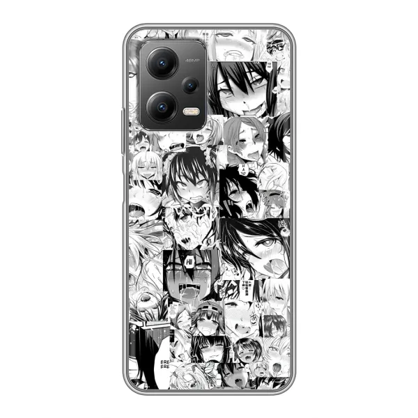 Чохол з принтом «Ahegao manga» для Xiaomi POCO X5 (5G)