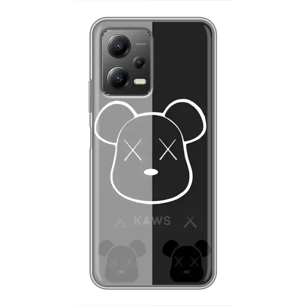 Чохол з принтом «БеарБрік очі» для Xiaomi POCO X5 (5G)