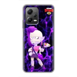 Чехлы Brawl Stars для Xiaomi POCO X5 (5G) (AlphaPrint) (Эмз Бравл Старс)