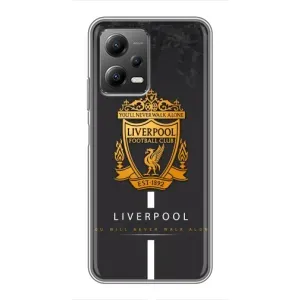 Чехлы для Поко Х5 (5Джи) (VPrint) - ТОП ФК (FC Liverpool)