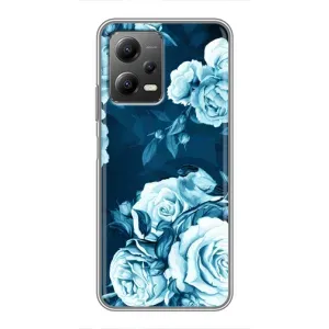 Чехлы (ART) Цветы на Xiaomi POCO X5 (5G) (VPrint) (Блактині бутони)