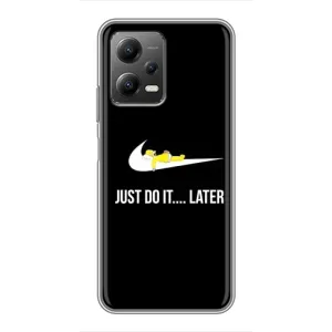 Чехол с Симпсонами для Xiaomi POCO X5 (5G) (VPrint) (Гомер Later)