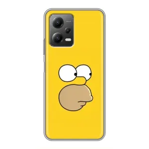Чехол с Симпсонами для Xiaomi POCO X5 (5G) (VPrint) (Гомер)