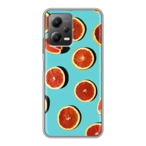 Чехлы с Фруктами для Xiaomi POCO X5 (5G) (VPrint) (Грейпфрут)