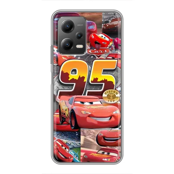 Чехол с принтом «Коллаж Молния Маквин» для Xiaomi POCO X5 (5G)
