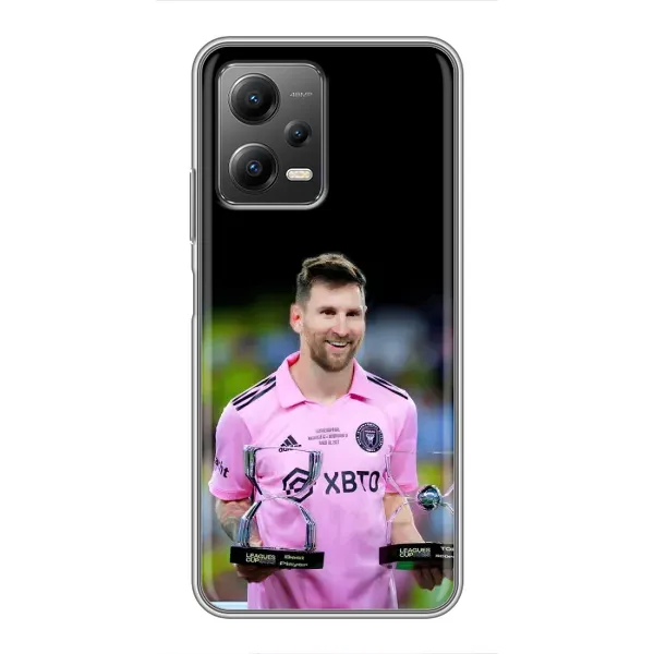 Чехол с принтом «Кубки Месси» для Xiaomi POCO X5 (5G)