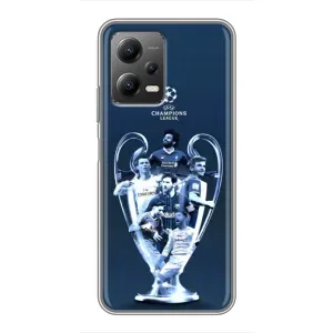 Чехлы для Xiaomi POCO X5 (5G) (VPrint) - Футбольные клубы (Кубок ЛЧ)