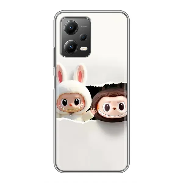 Чехол с принтом «Лабубу» для Xiaomi POCO X5 (5G)