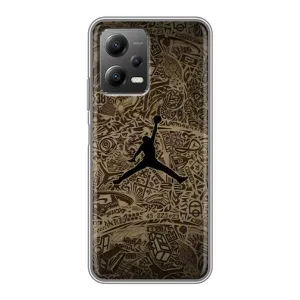 Чехлы для Xiaomi POCO X5 (5G) - с картинкой JORDAN (AlphaPrint)