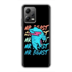 Чохли Містер Біст для Сяомі POCO X5 (5G) (logo Mr beast)
