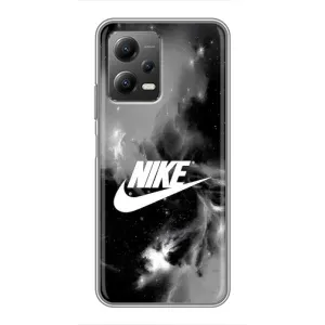 Чехол для Xiaomi POCO X5 (5G) - с принтом Найк (AlphaPrint) (Лого Найк)