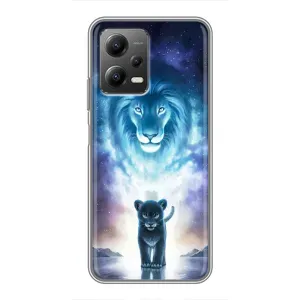 Чехол со Львом для Xiaomi POCO X5 (5G) (VPrint) (Маленький лев)