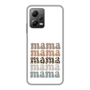 Чохли для мами на Xiaomi POCO X5 (5G) (Текстовий колаж мама)