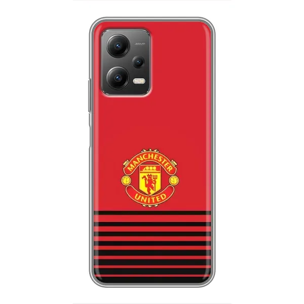 Чохол з принтом «manchester united» для Xiaomi POCO X5 (5G)