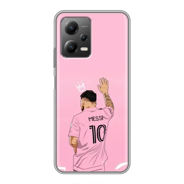 Чехол с принтом «Месси Маями» для Xiaomi POCO X5 (5G)