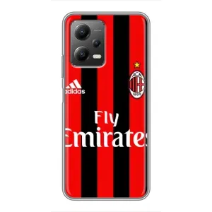 Чехлы для Xiaomi POCO X5 (5G) (VPrint) - Футбольные клубы (Milan)