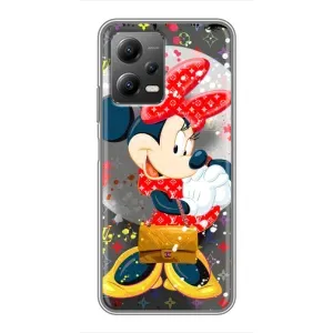 Чохол Disney Mouse Xiaomi POCO X5 (5G) (PREMIUMPrint) (Minni з бантіком)