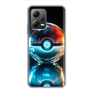 Чохол з Пікачу на Xiaomi POCO X5 (5G) (М'яч Пікачу)