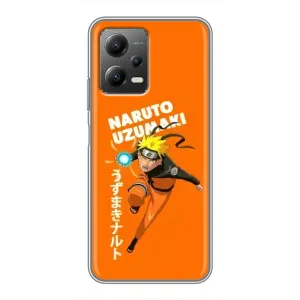 Naruto Anime Чехлы для Поко Х5 (5Джи) (AlphaPrint) (Наруто узумаки)