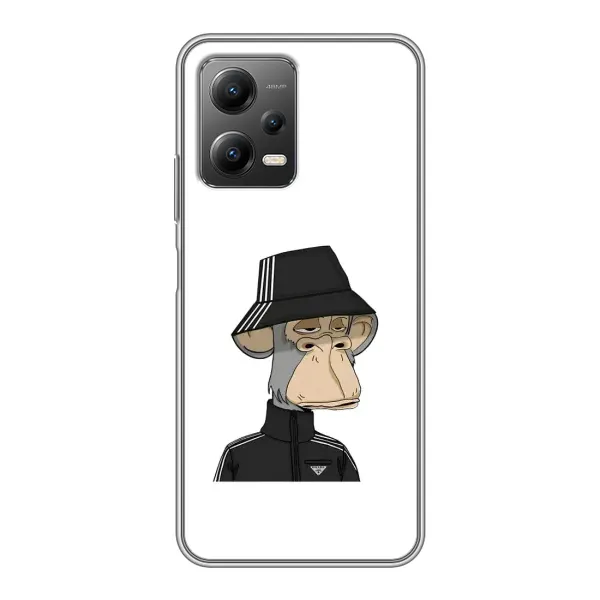 Чехол с принтом «обезьяна NFT Adidas» для Xiaomi POCO X5 (5G)