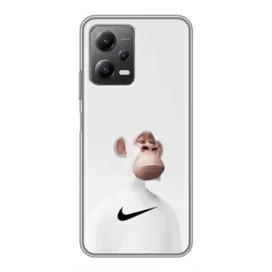 Чохли з Мавпами NFT для Xiaomi POCO X5 (5G) (AlphaPrint) (мавпа NFT Nike)